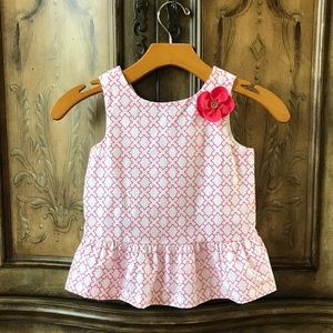 🔥🔥Janie&Jack girls peplum top 5